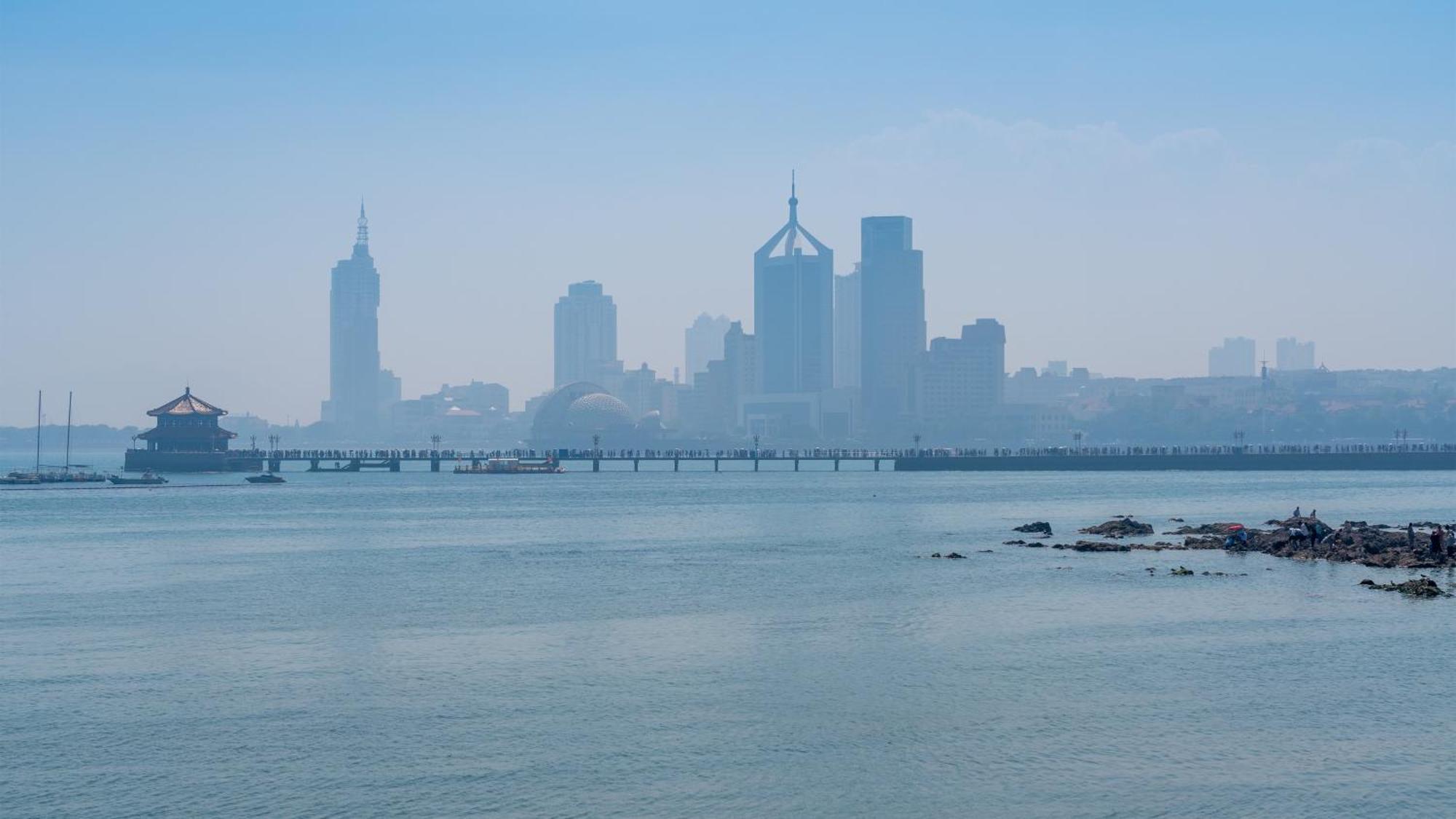 Holiday Inn Express Qingdao Shibei By Ihg Εξωτερικό φωτογραφία