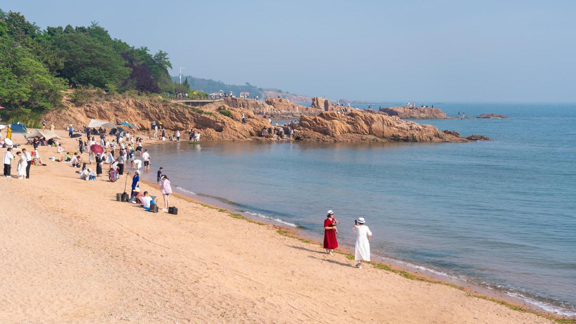 Holiday Inn Express Qingdao Shibei By Ihg Εξωτερικό φωτογραφία