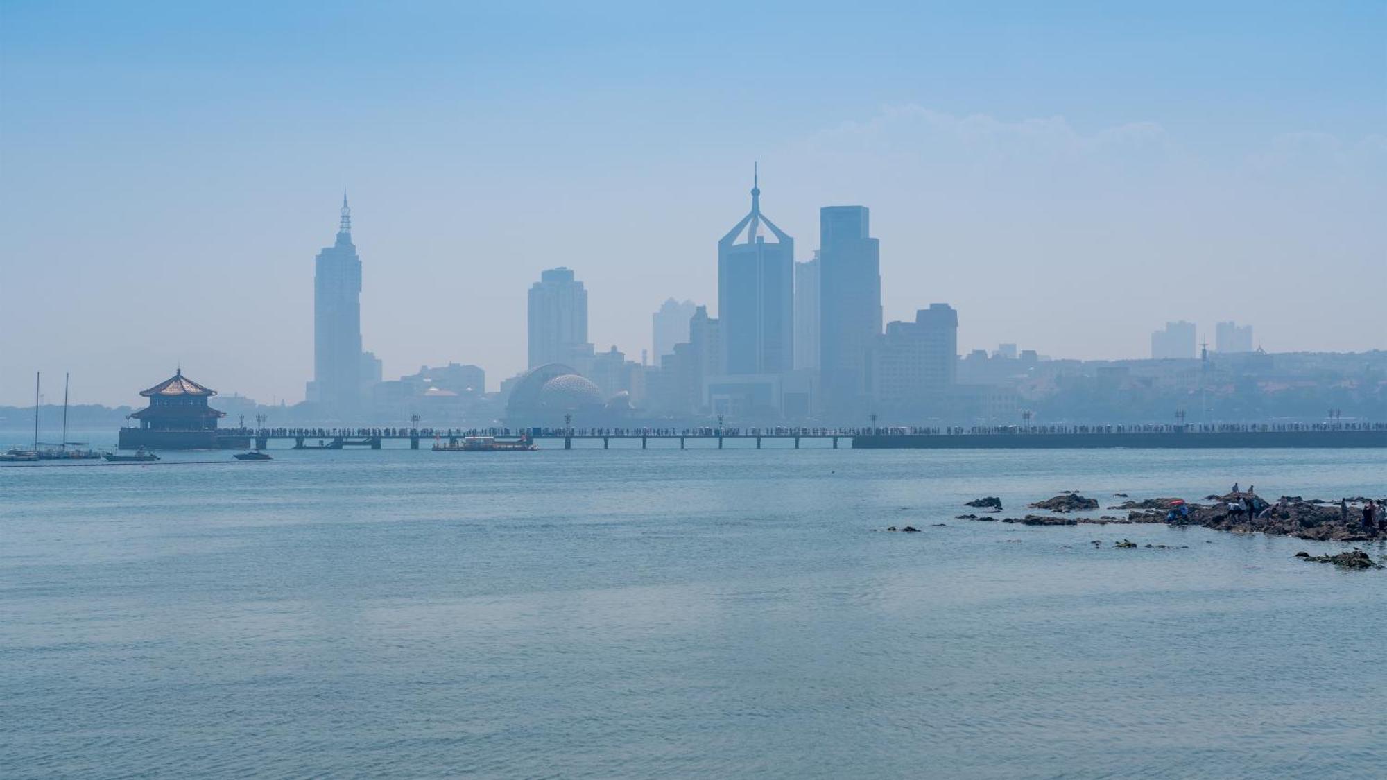 Holiday Inn Express Qingdao Shibei By Ihg Εξωτερικό φωτογραφία