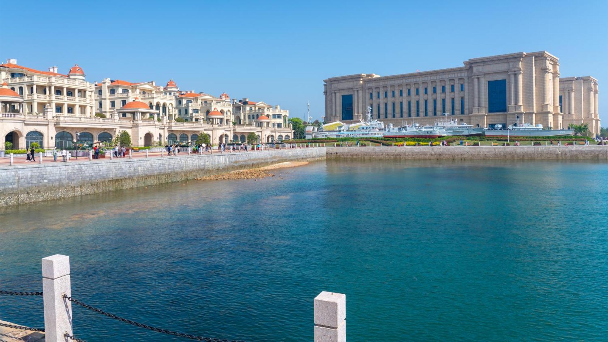 Holiday Inn Express Qingdao Shibei By Ihg Εξωτερικό φωτογραφία